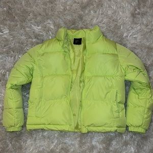 Neon Green Puffer